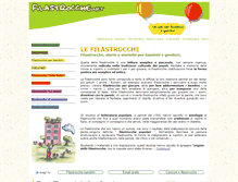 Tablet Screenshot of filastrocche.net